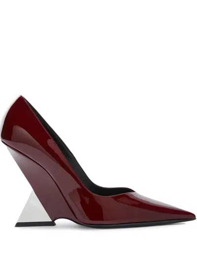 Attico 105mm Cheope Pumps In Red