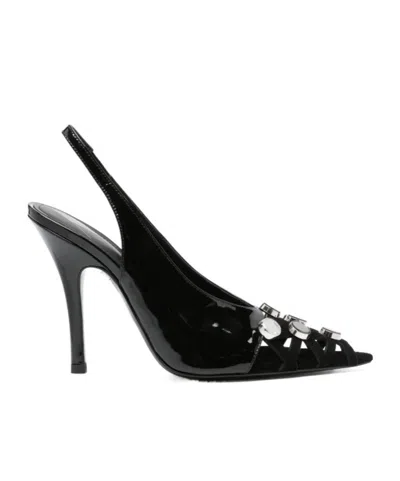 Attico 110mm Fiona Pumps In Black