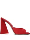 Attico 115mm Devon Sandals In Red