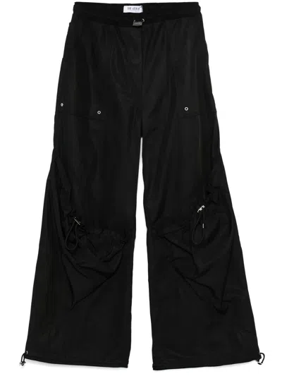 ATTICO NYLON LONG PANT,250WCP00255.PLL001AA 100 BLACK