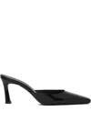 Attico Mule ''juno'' Black In Black