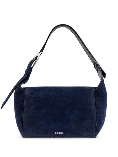 Attico 7/7 Shoulder Bag In Blue