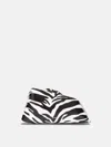 Attico 8.30 Pm Black And White Oversized Clutch