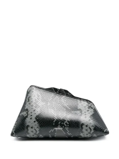 Attico 8.30 Pm Clutch Bag In Black