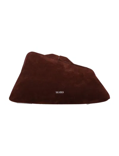 Attico Brown '8.30 Pm' Oversized Clutch