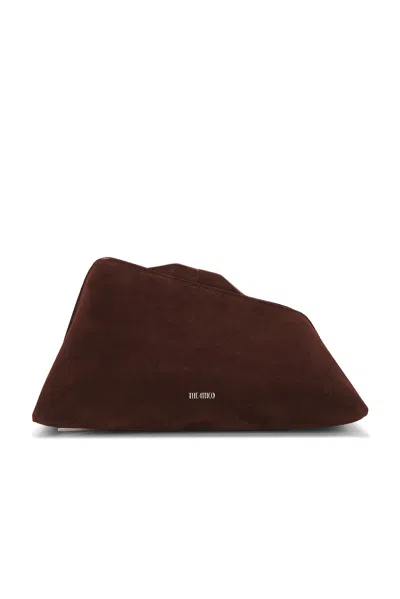 Attico 8.30 Pm Clutch In Light Chocolate