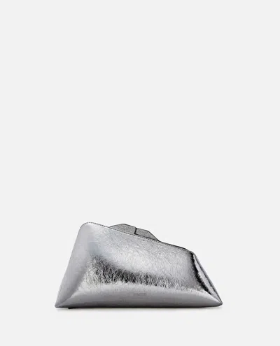 Attico 8.30 Pm Clutch In Silver