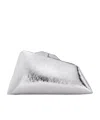 Attico Geometric Clutch In White