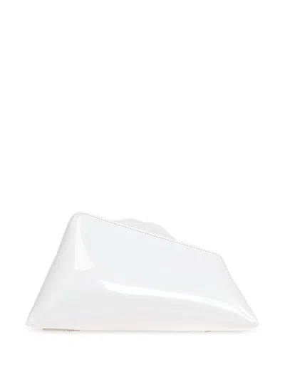 Attico 8:30pm Clutch Bag In White