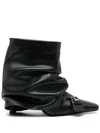 Attico Shoes Black In Black