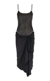 Attico The  Dresses In Black