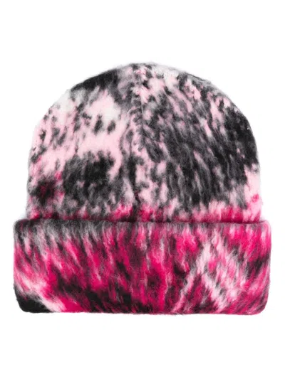 ATTICO ABSTRACT-PRINT BEANIE