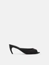 Attico Ada Mule Black In Black