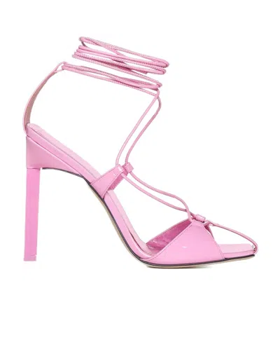 ATTICO THE ATTICO ADELE HEELED SANDALS