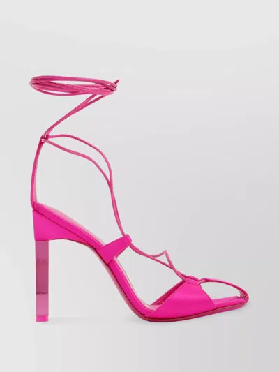 ATTICO ADELE LACE-UP PUMP STRAPPY DESIGN