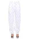 Attico All Over Logo Pants