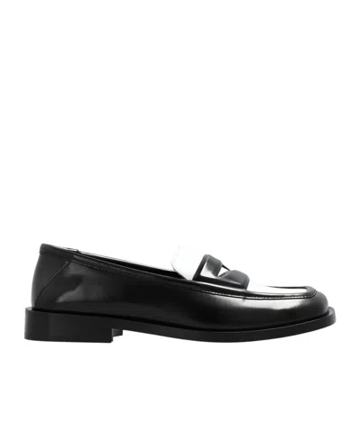 ATTICO THE ATTICO AMANDA COLLEGE FLAT SHOES