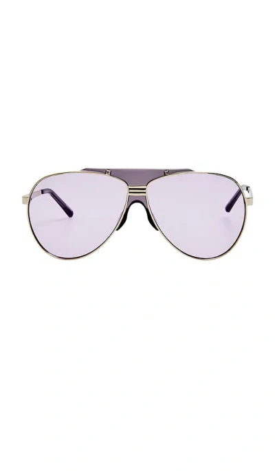 Attico Amelia Sunglasses In Gray