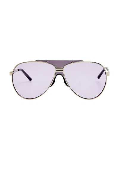 Attico Amelia Sunglasses In Purple