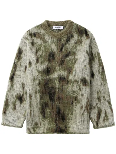 ATTICO ANIMAL-PRINT JUMPER