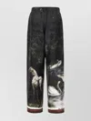 Attico Elastic Waistband Casual Pants