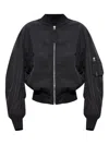 Attico Anja Bomber Jacket In Black