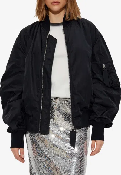 ATTICO ANJA ZIP-UP BOMBER JACKET