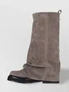 Attico Ankle Boots High-heeled Platform Sole In Neutrals