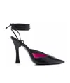Attico Ankle-wrap Pumps In Pink