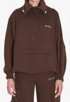 Attico Oversized Blouson With High Collar