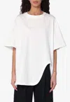 Attico Maxi T-shirt Kylie In White