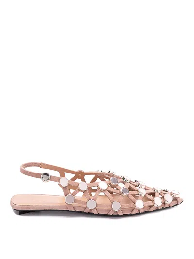 ATTICO GRID BALLERINAS
