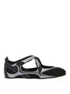 Attico Modern Flat Shoes With Cross-strap Detail