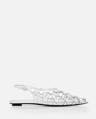 Attico Ballerina Grid In Silver