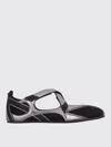 Attico Women's Ballerina Flat Floor 01 Black | Size It 41 | 250wsh00871mix024a Color 100 In Black