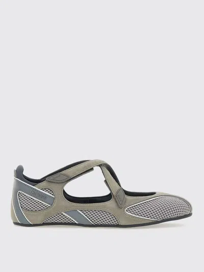 Attico Ballet Flats The  Woman Color Grey In Gray