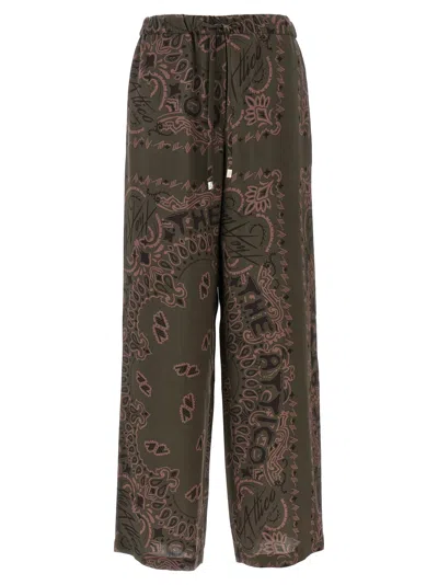 Attico Bandana Pants Green