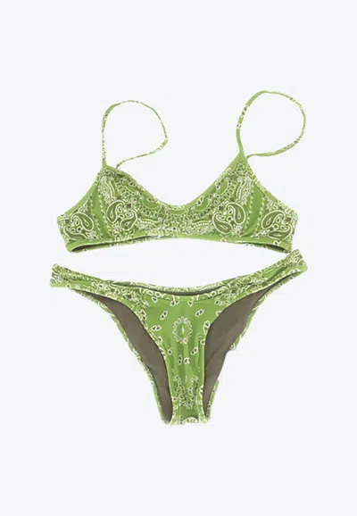 ATTICO BANDANA PRINT BIKINI