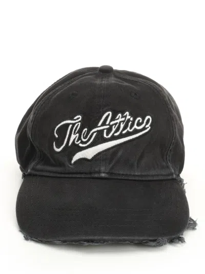 Attico Baseball Cap Hats Black