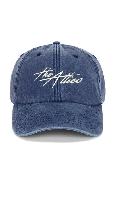 Attico Baseball Hat In Blue