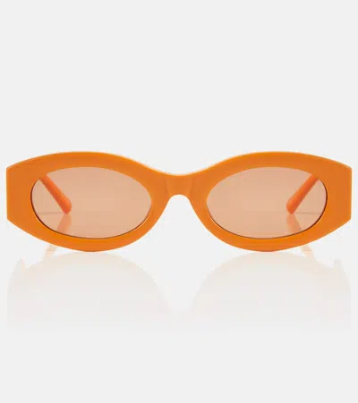 Attico Berta Sunglasses In Orange