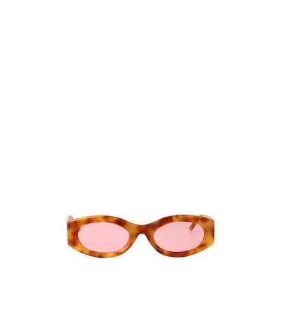 Attico Berta Sunglasses In Pink