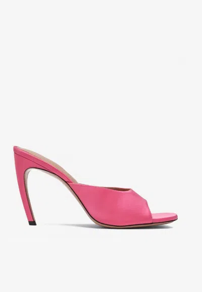 ATTICO BETTA 95 LEATHER MULES