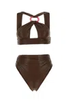 Attico Bikini 233wbb73pa36 207 In Brown