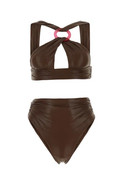 Attico Bikini 233wbb73pa36 207 In Brown
