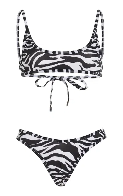 Attico Bikini In Animal