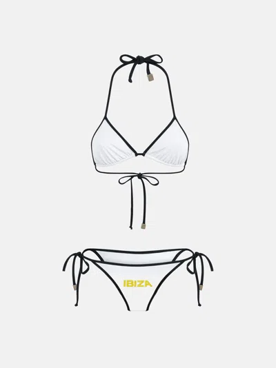 Attico Bikini Ibiza White, Black E Banana