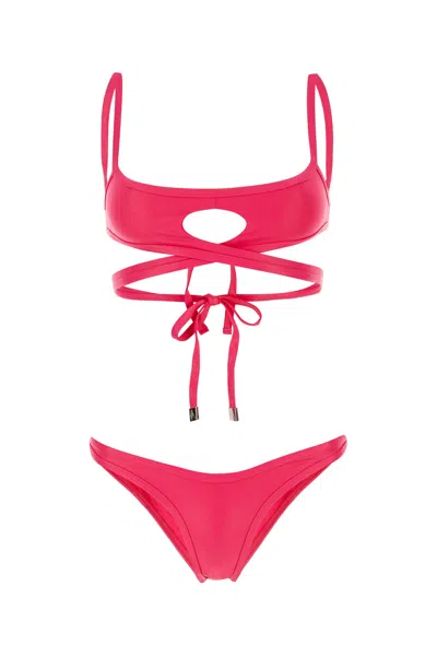 Attico Bikini-xs Nd The  Female In Pink