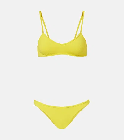 Attico Bikini Set In Yellow