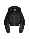 Attico Black Bomber In Black